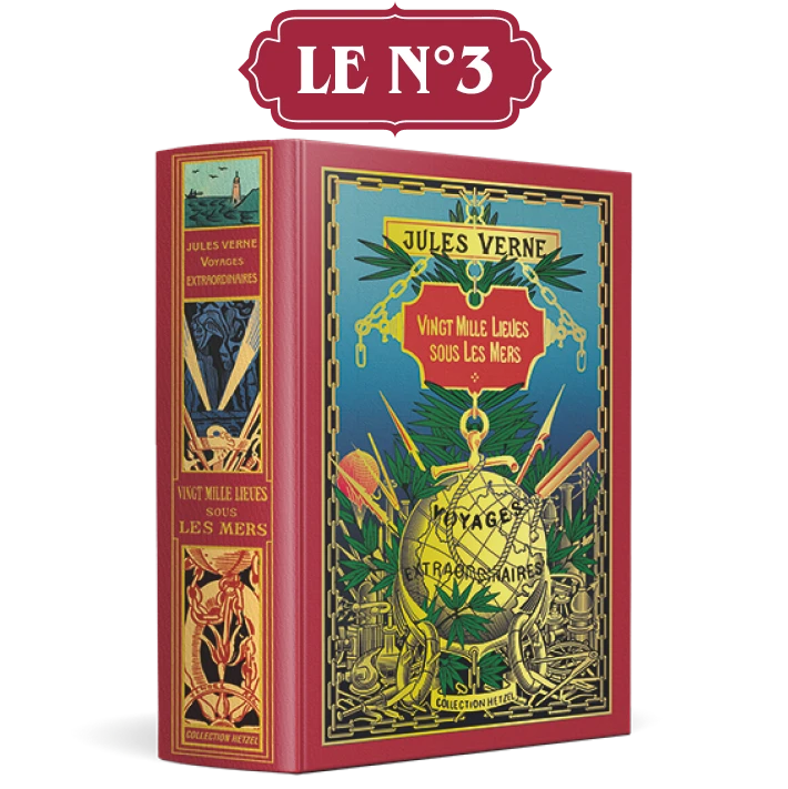 Le N°3 : Le livre miniature collector VINGT MILLE LIEUES SOUS LES MERS
