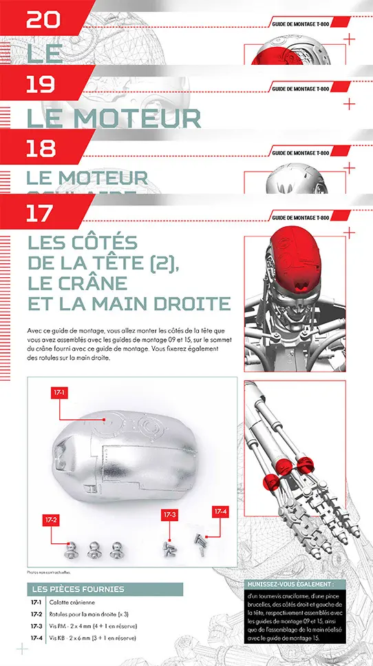 Les instructions disponibles en ligne